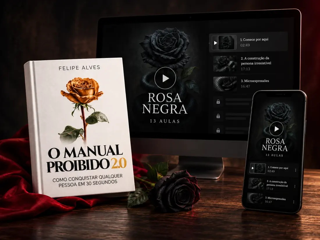 Combo Manual Proibido 2.0 e Rosa Negra